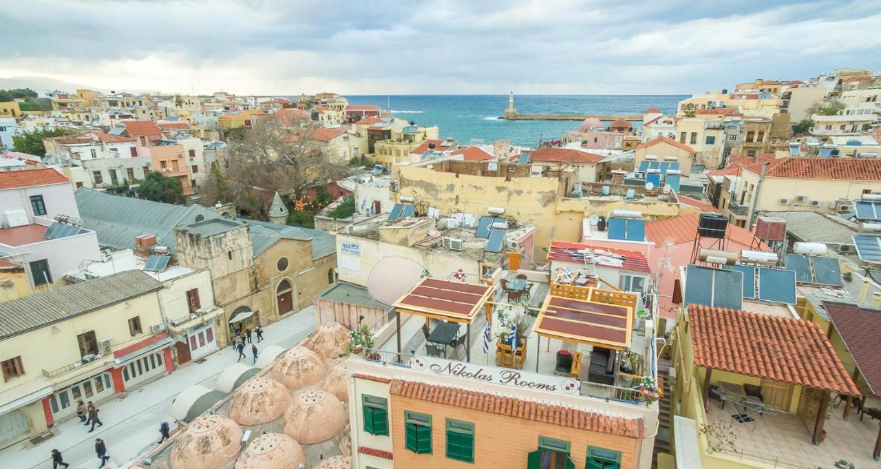 Nikolas Rooms Chania  Ngoại thất bức ảnh